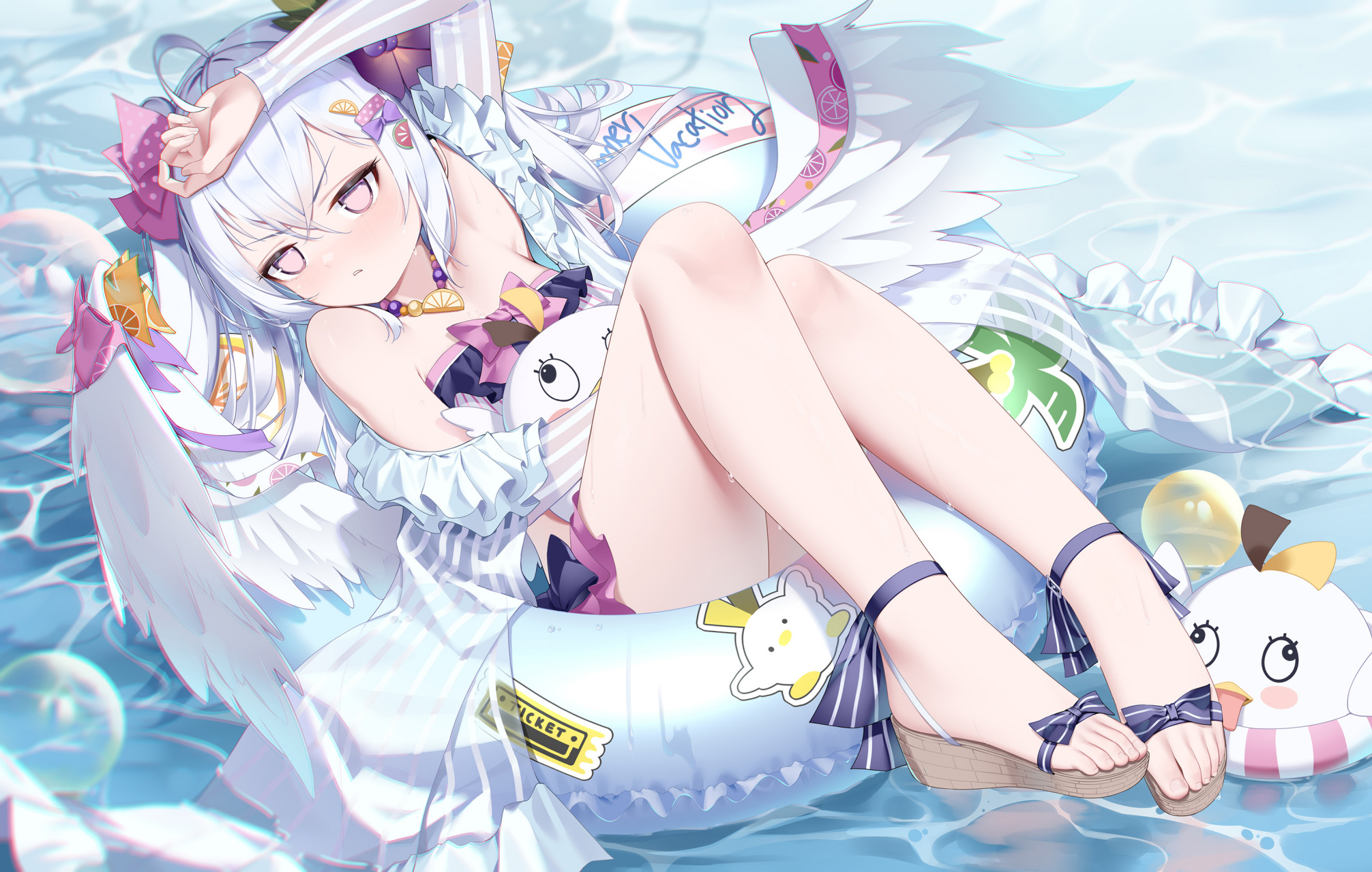 白洲アズサ#二次元美图#  画师:冰冻鱼粽 pixiv: 109570909