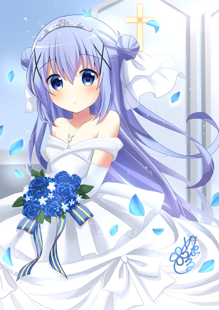 香风智乃#二次元美图#  画师:bluesky