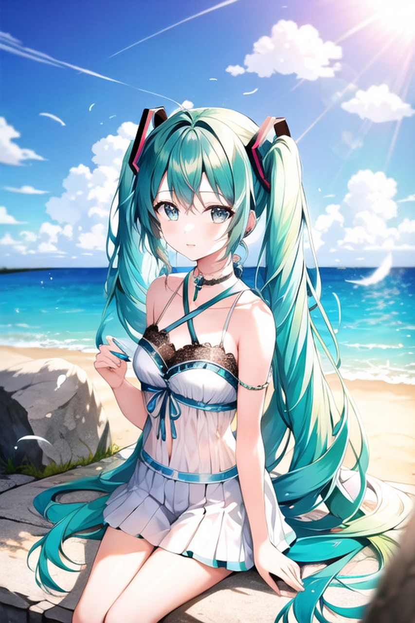 初音未来手机壁纸p站图片