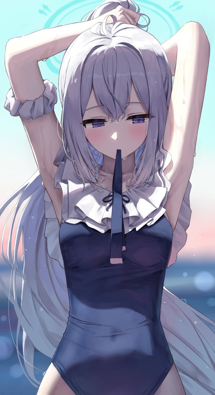 水着月雪宫子#二次元美图#  画师:superpig pixiv:109666868