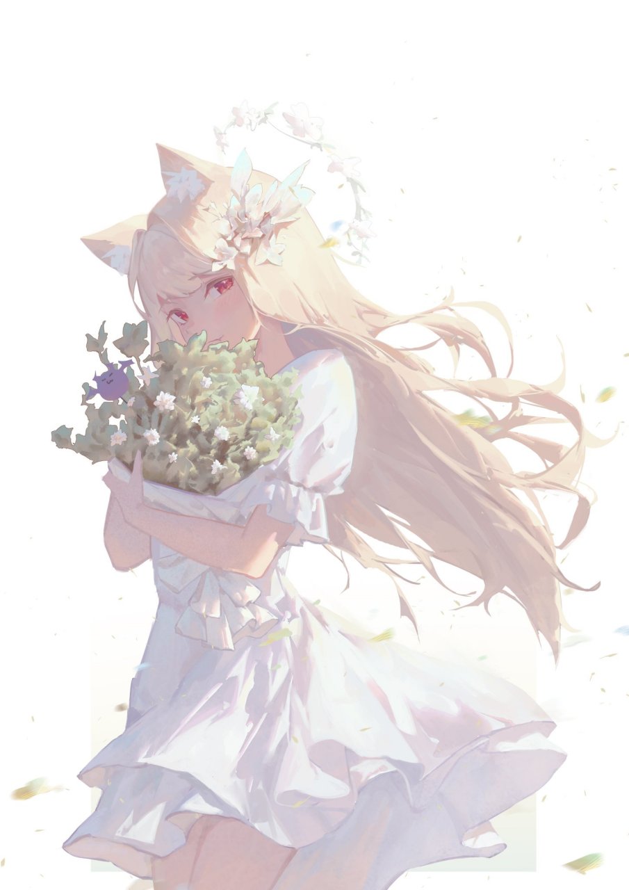 花嫁#二次元美图#  画师:meowxia_002