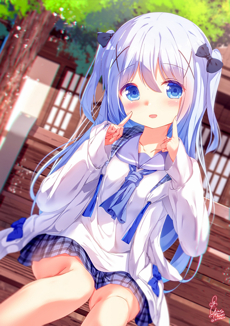 香风智乃#二次元美图#  画师:chinomaron pixiv:109550641