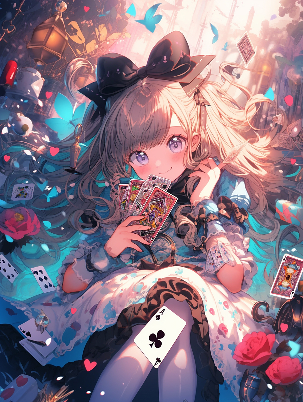 爱丽丝#二次元美图#  画师:智叡りこ