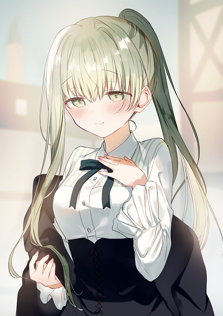 白聖女と黒牧師#二次元美图#  画师:和武はざの pixiv:110446341