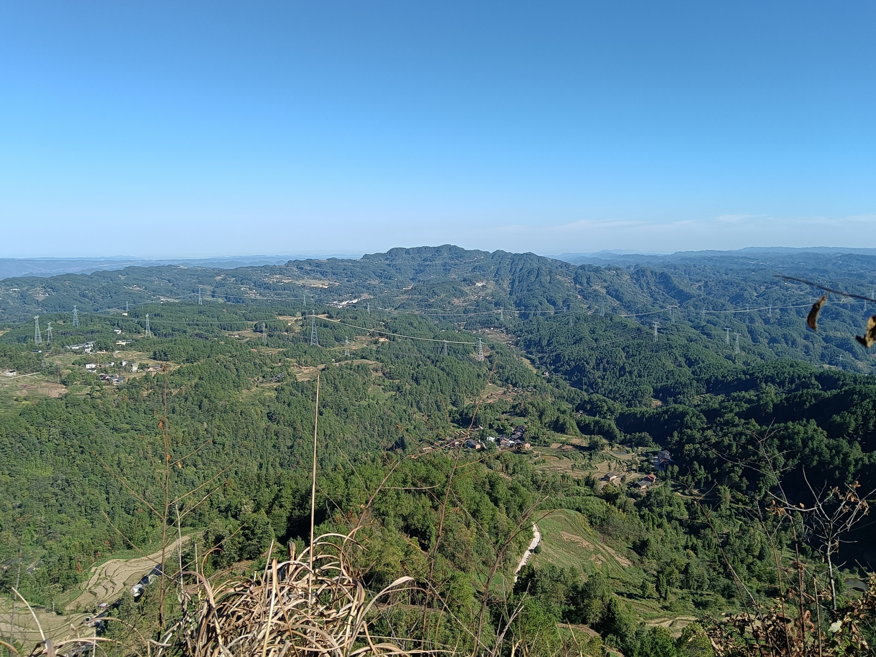 巴南区石滩镇方斗山图片