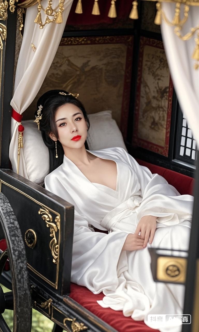 在抖音,发现传统之美,穿越时空的邂逅,尽在@汉服小姐姐,快来一起打卡