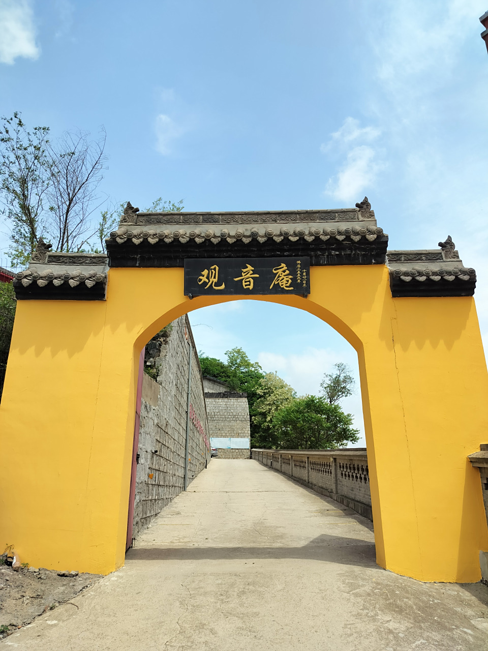 辽宁省;丹东市大孤山庙.