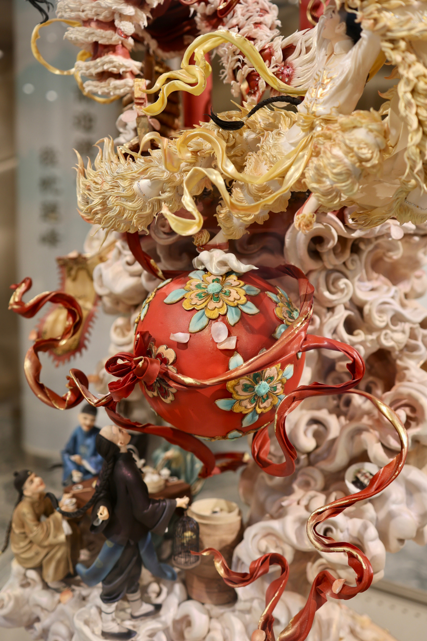 糖王周毅的殿"糖"雕塑艺术特展,好精彩 看了场特别"甜"的展览,用翻糖