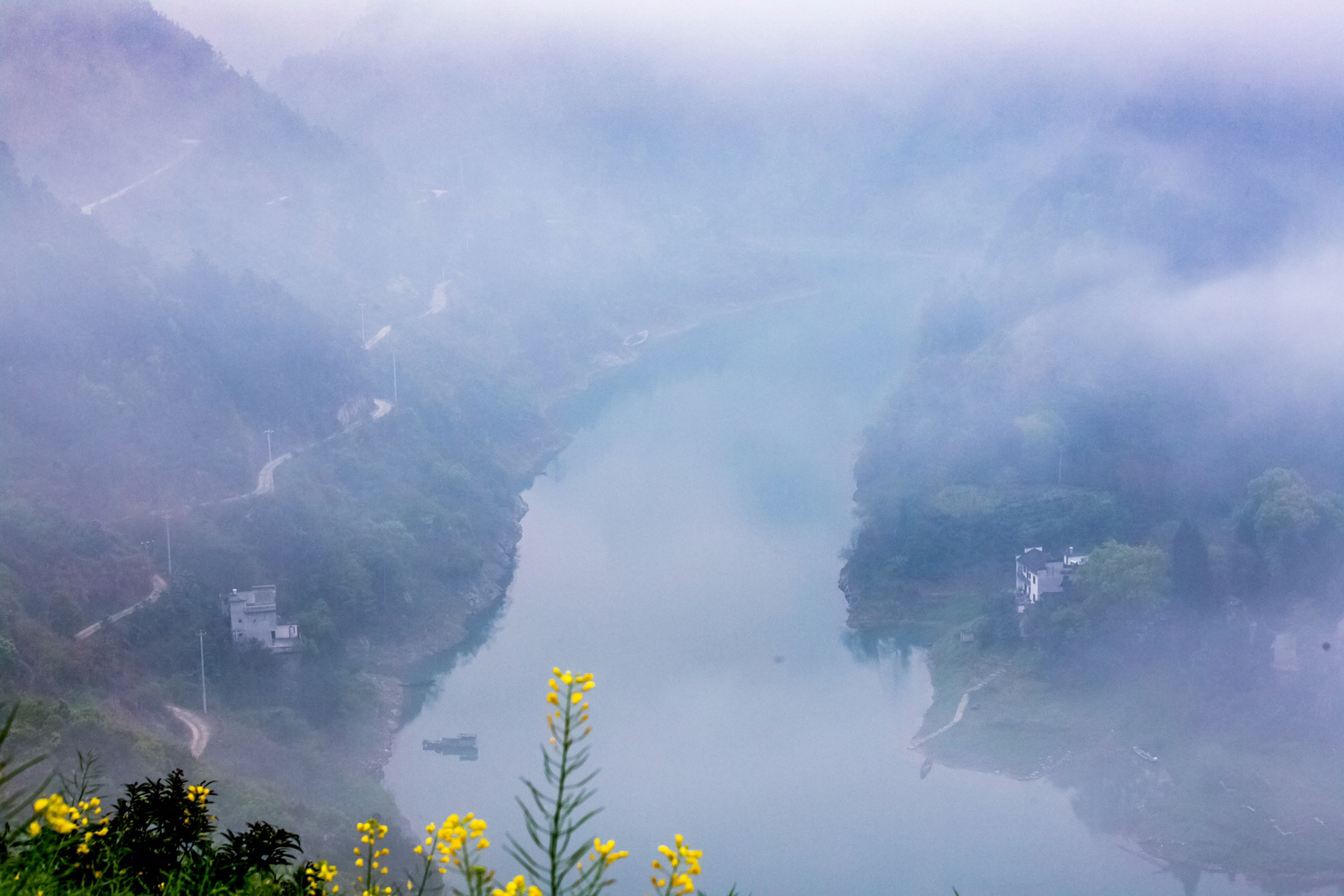 歙县蜘蛛肚景区图片