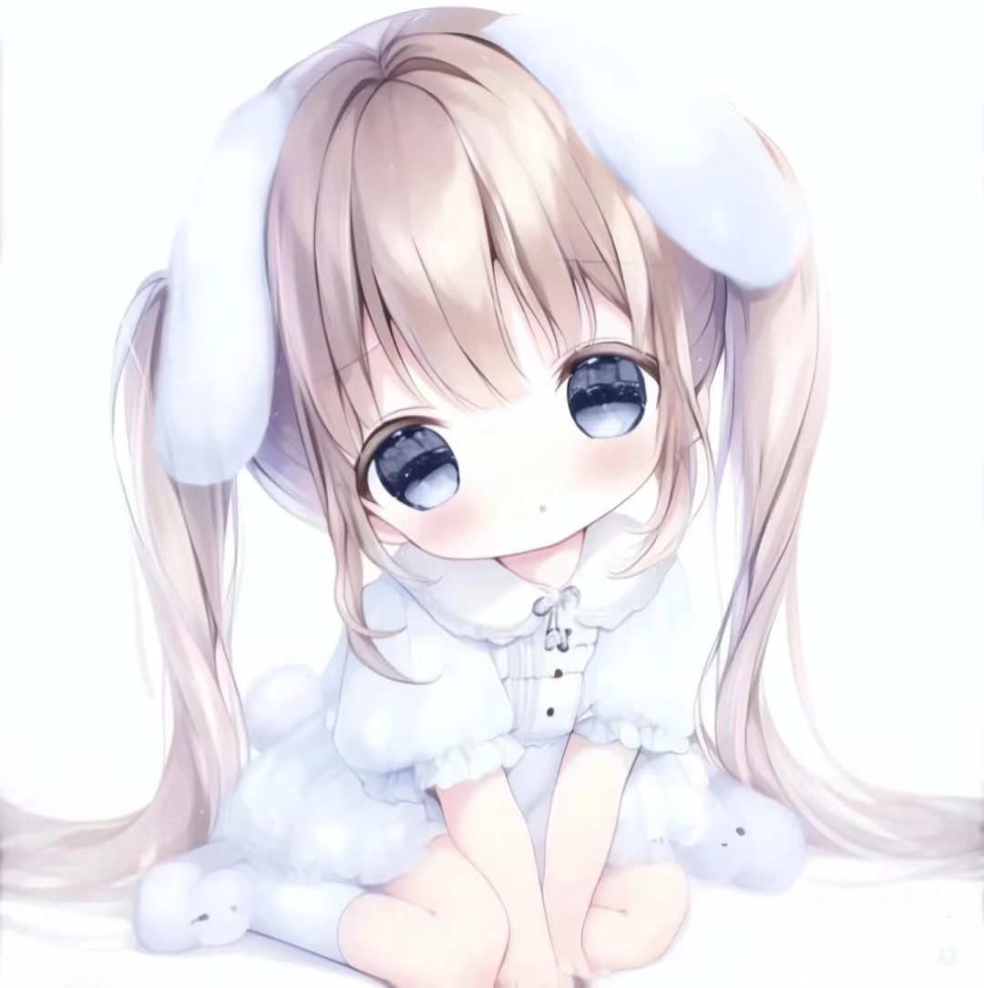 《2张二次元女头》萌妹专用 这妹子好萌,一看就让人心情好好~ #头像