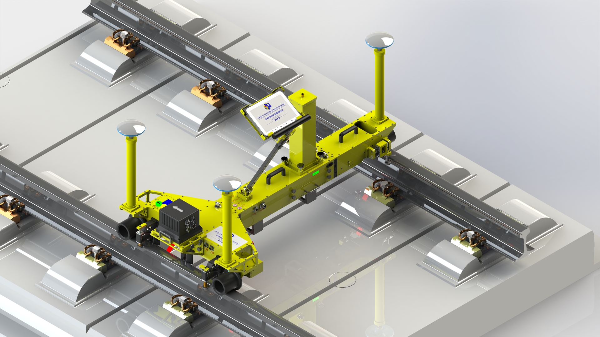 武汉方中定,智能轨道精测车介绍
