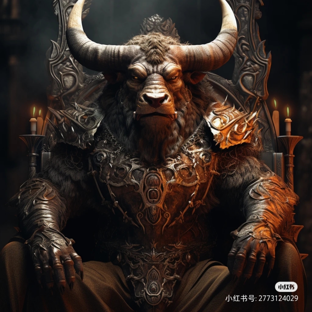 曾几何时,这牛魔王踏平山川,横扫妖魔.而今,他静坐王座,眼藏风云