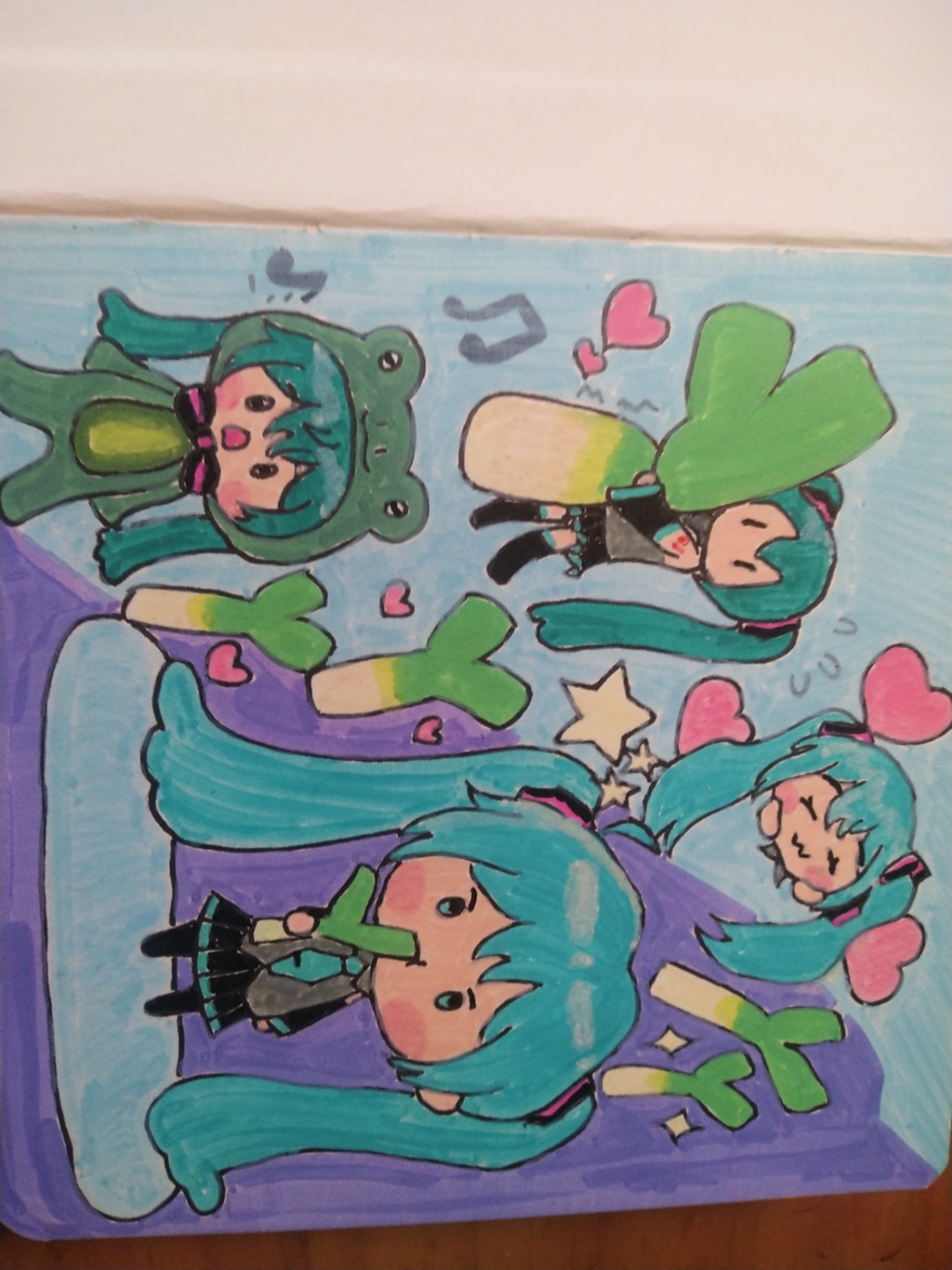 最近看到了好多大佬的作品,感觉自己画的像狗屎…#绘画