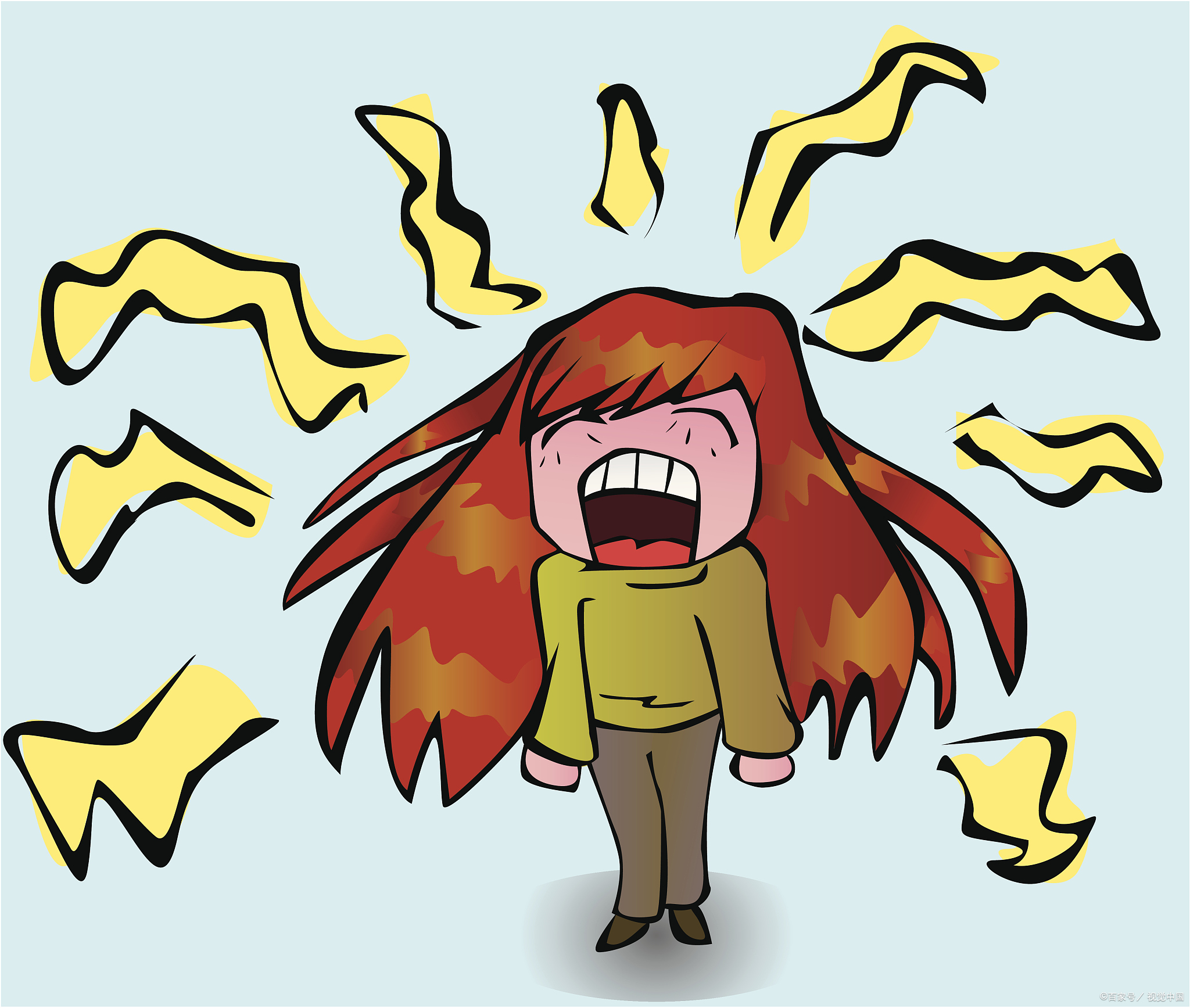 严重影响患者的冉孤侵 心情烦躁焦虑图片心烦意乱焦躁不安图片烦躁