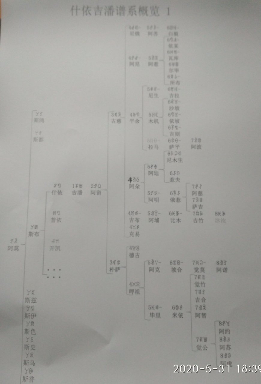 阿莫斯布什依吉潘/家谱第一页