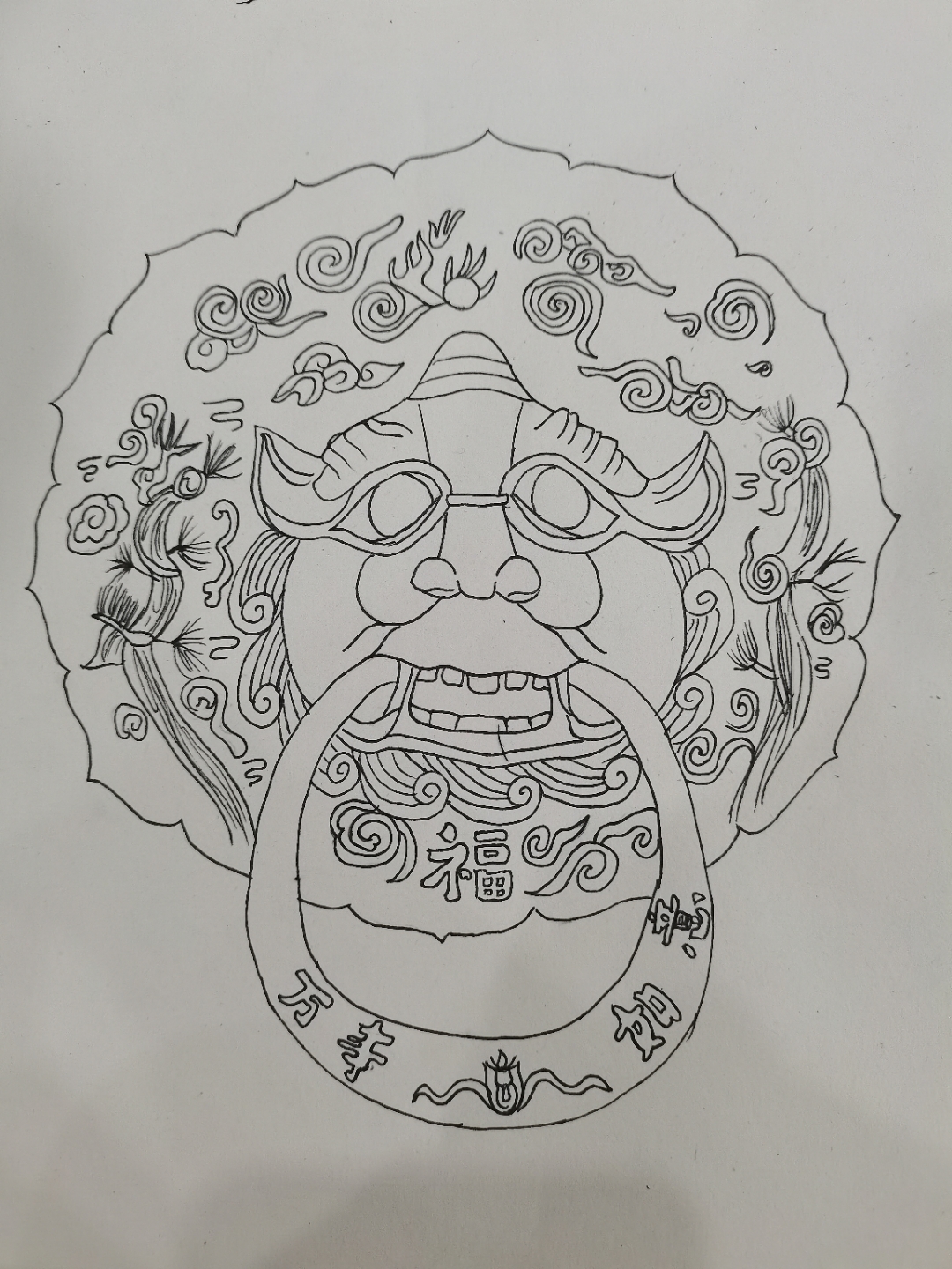 传统门钹