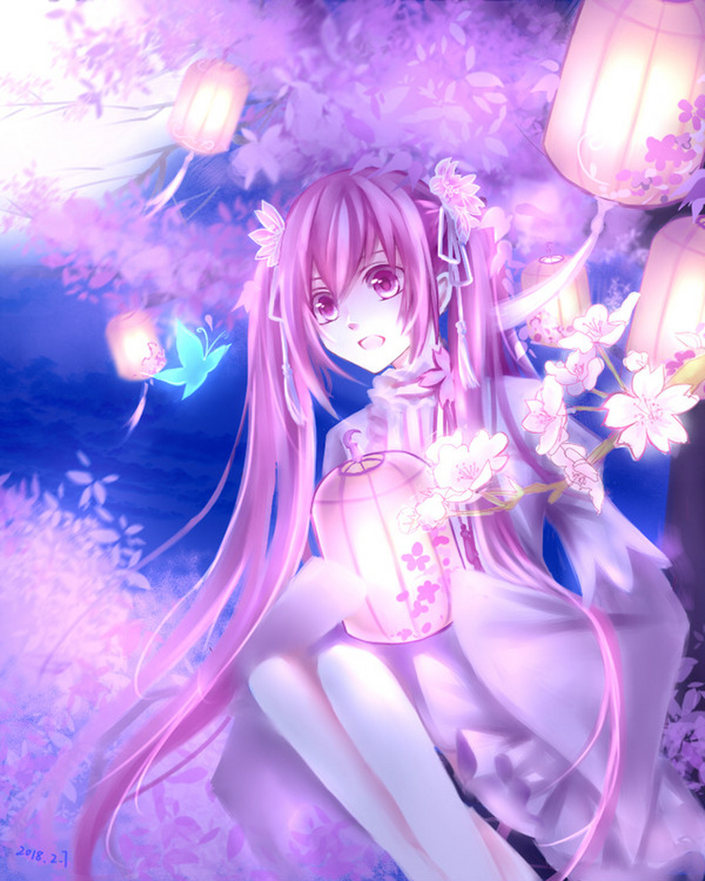 紫色系"初音未来"