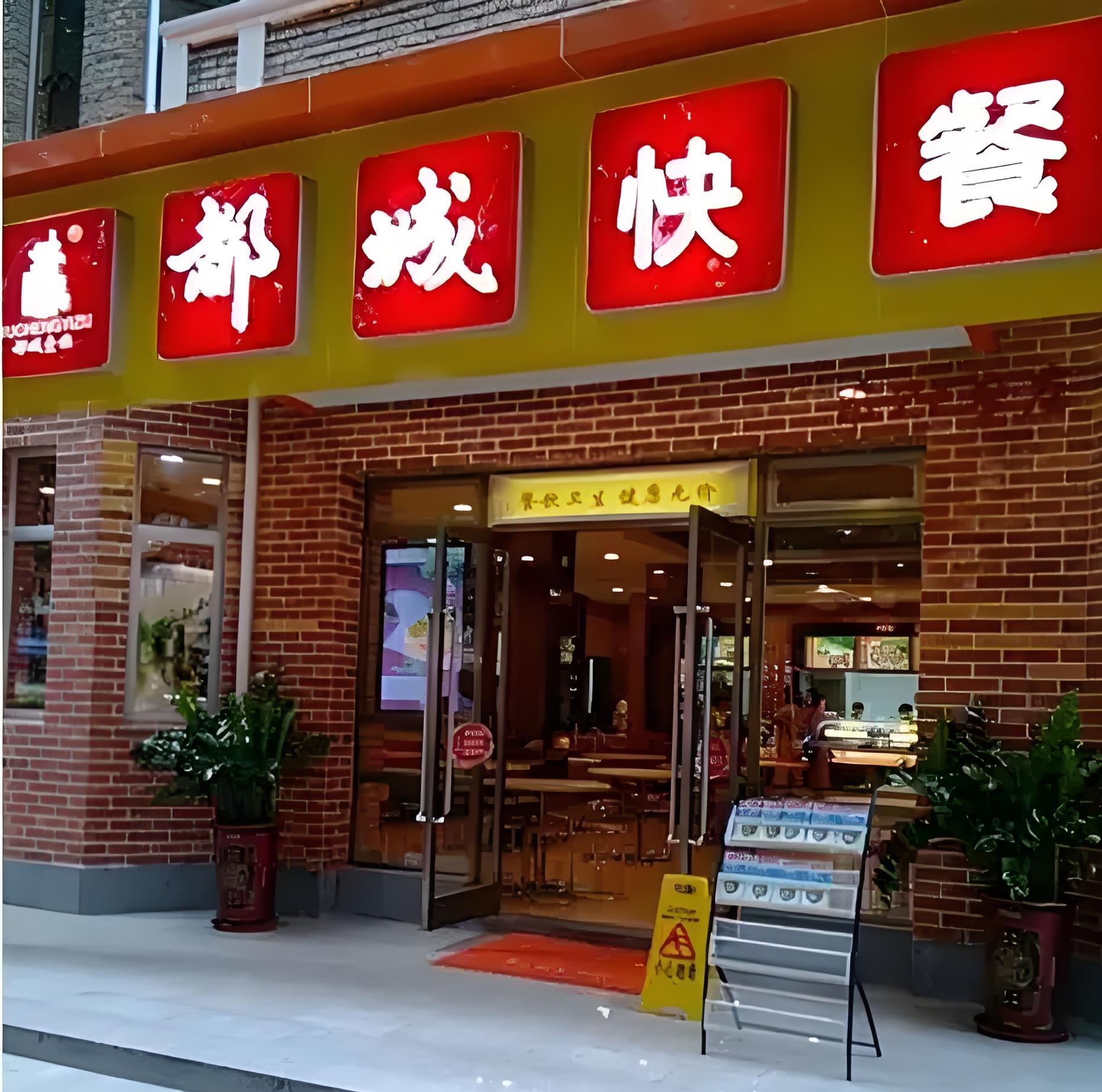 刚经过一家都城快餐店,居然有种莫名的感动