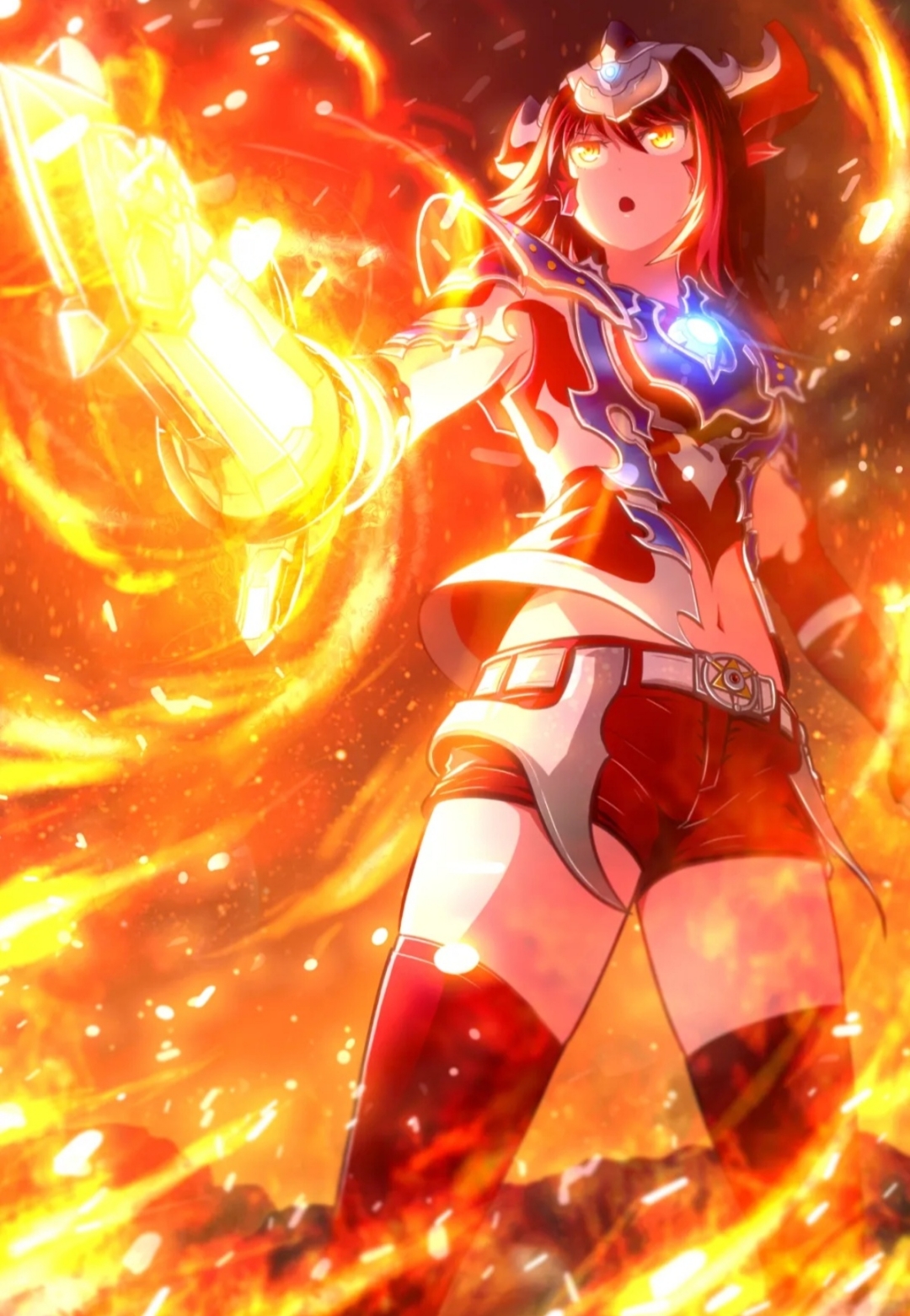 奥特曼娘化# ,泰迦奥特曼三重斯特利姆形态娘化