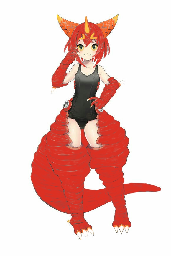 古代怪兽哥莫拉,凶暴型,已娘化