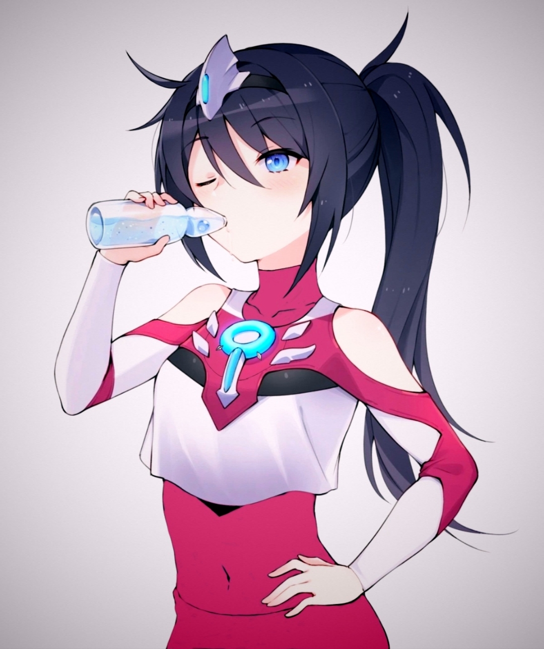 奥特曼娘化# ,欧布奥特曼初始形态娘化