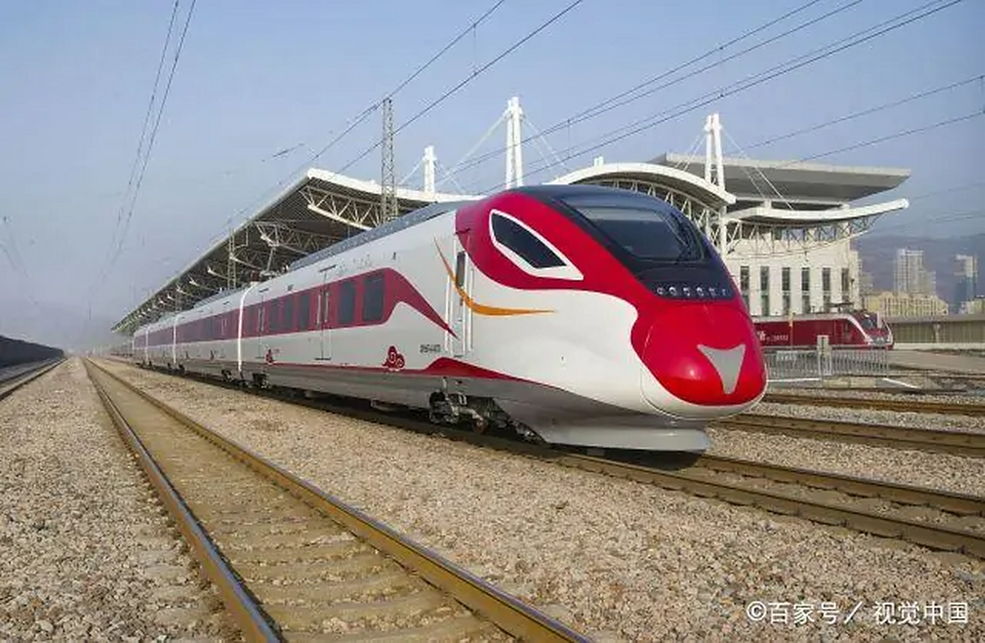 crh6a型电力动车组 涂装真好看^ω