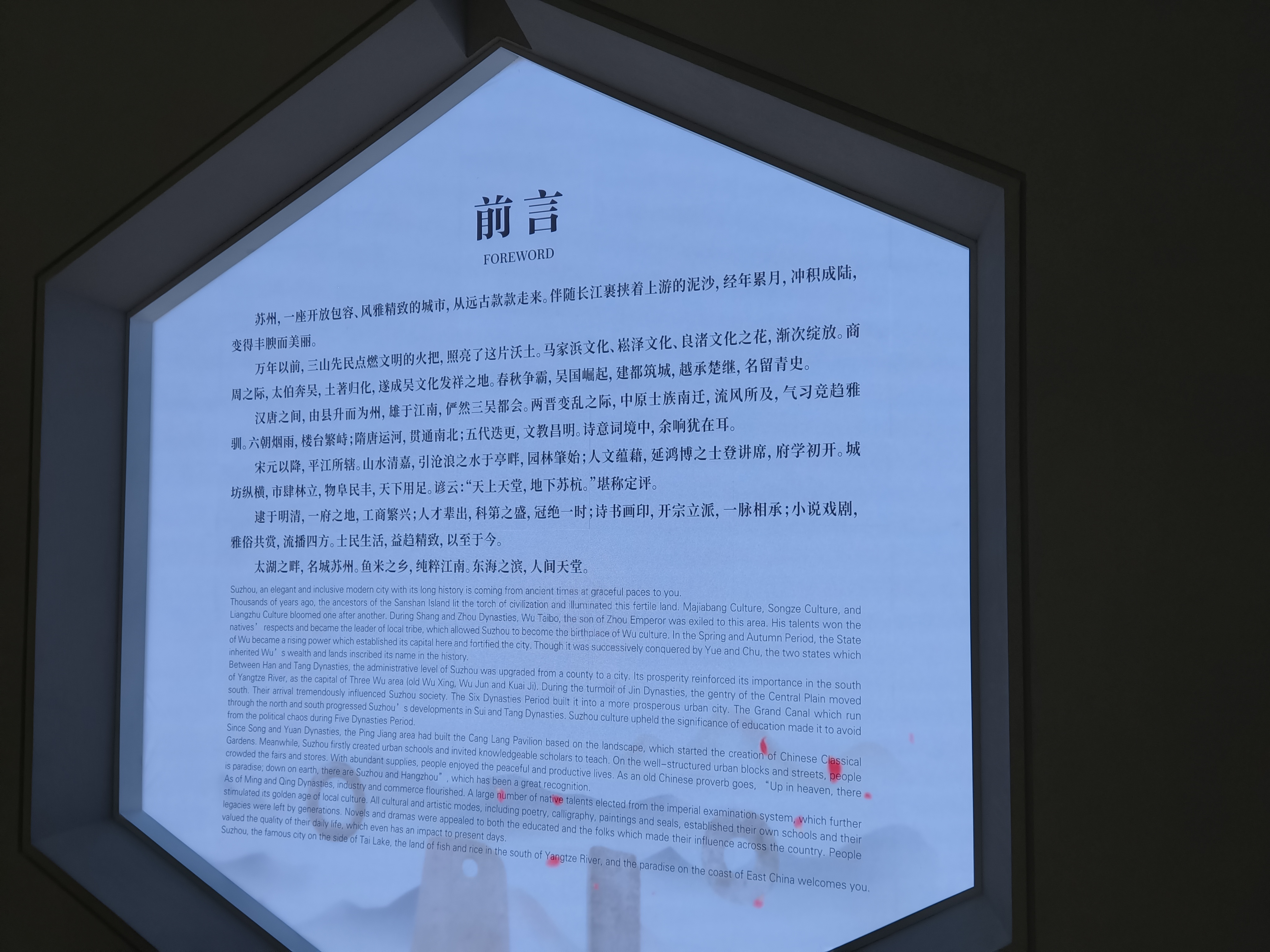 剑身青铜虽然已锈,但终始不改其光,就像春秋霸业浮现于此间