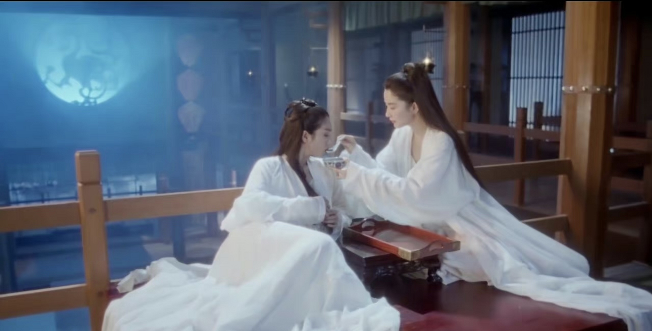 林青霞和巩俐的俩大顶级美女的同框