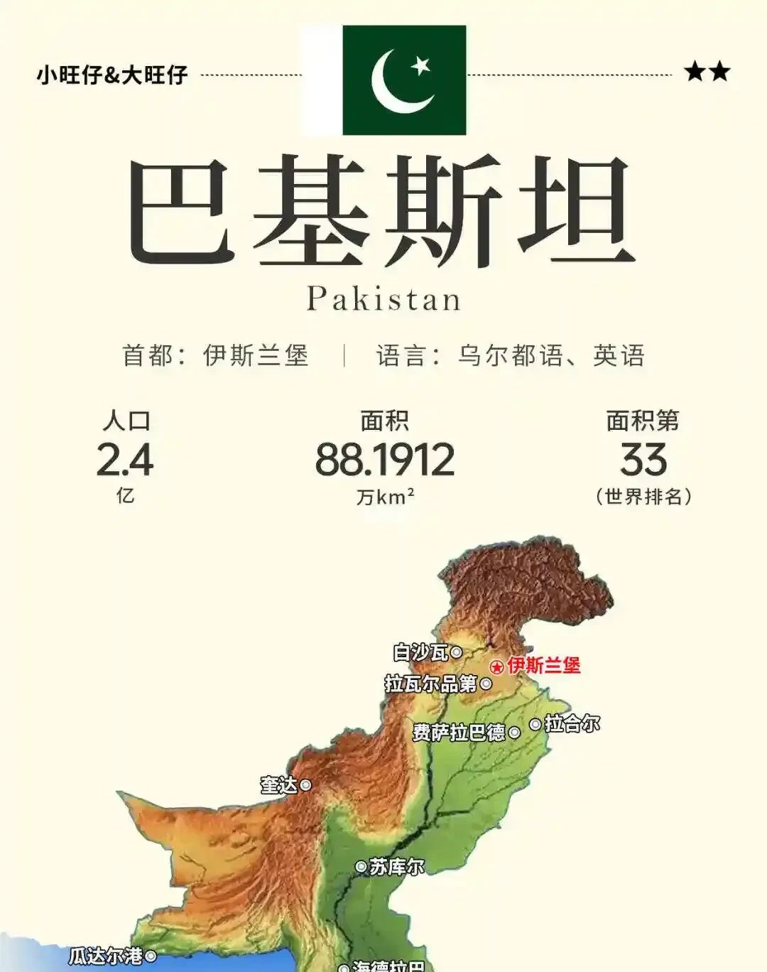 巴基斯坦,全名叫巴基斯坦伊斯兰共和国,不是沙特,也不是伊朗,更睬是
