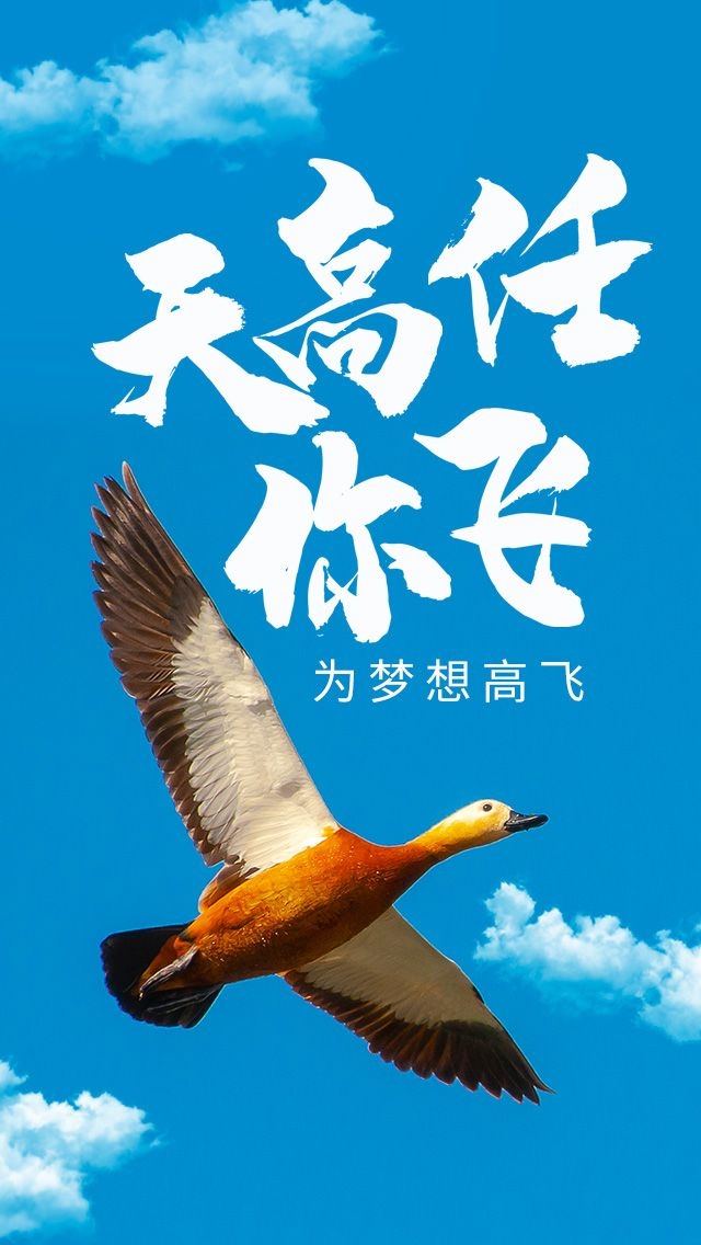 追逐梦想,勇敢前行!