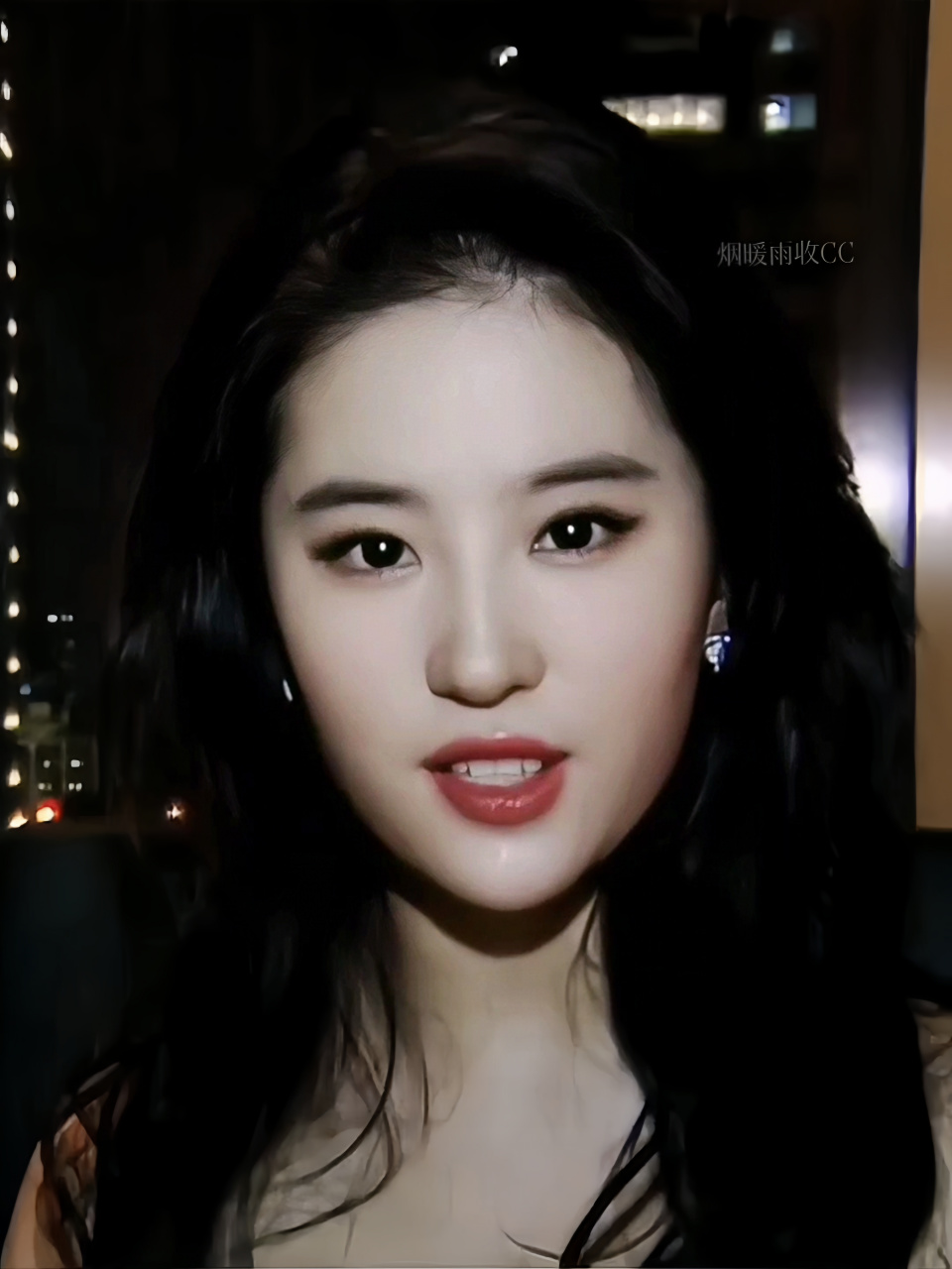 刘亦菲的港风明艳大美人妆容#刘亦菲