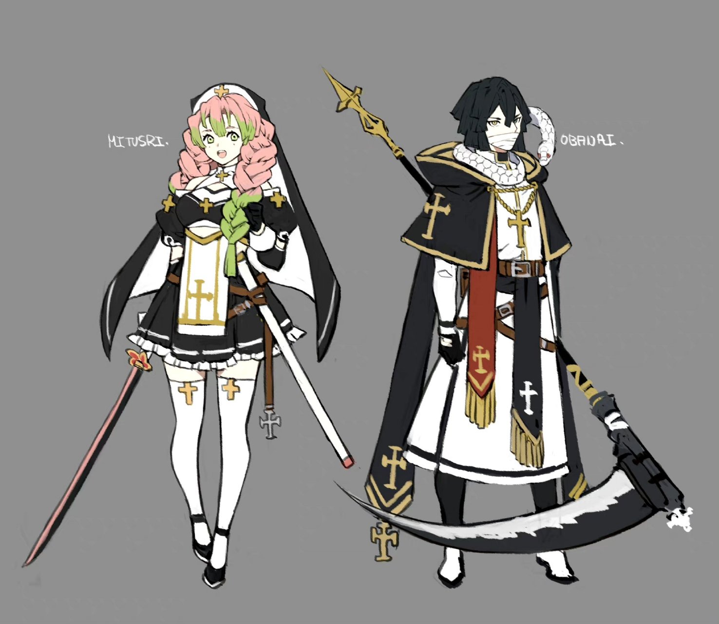 鬼灭之刃# 神装款九柱  6767【x.jennygin2】 67 676767