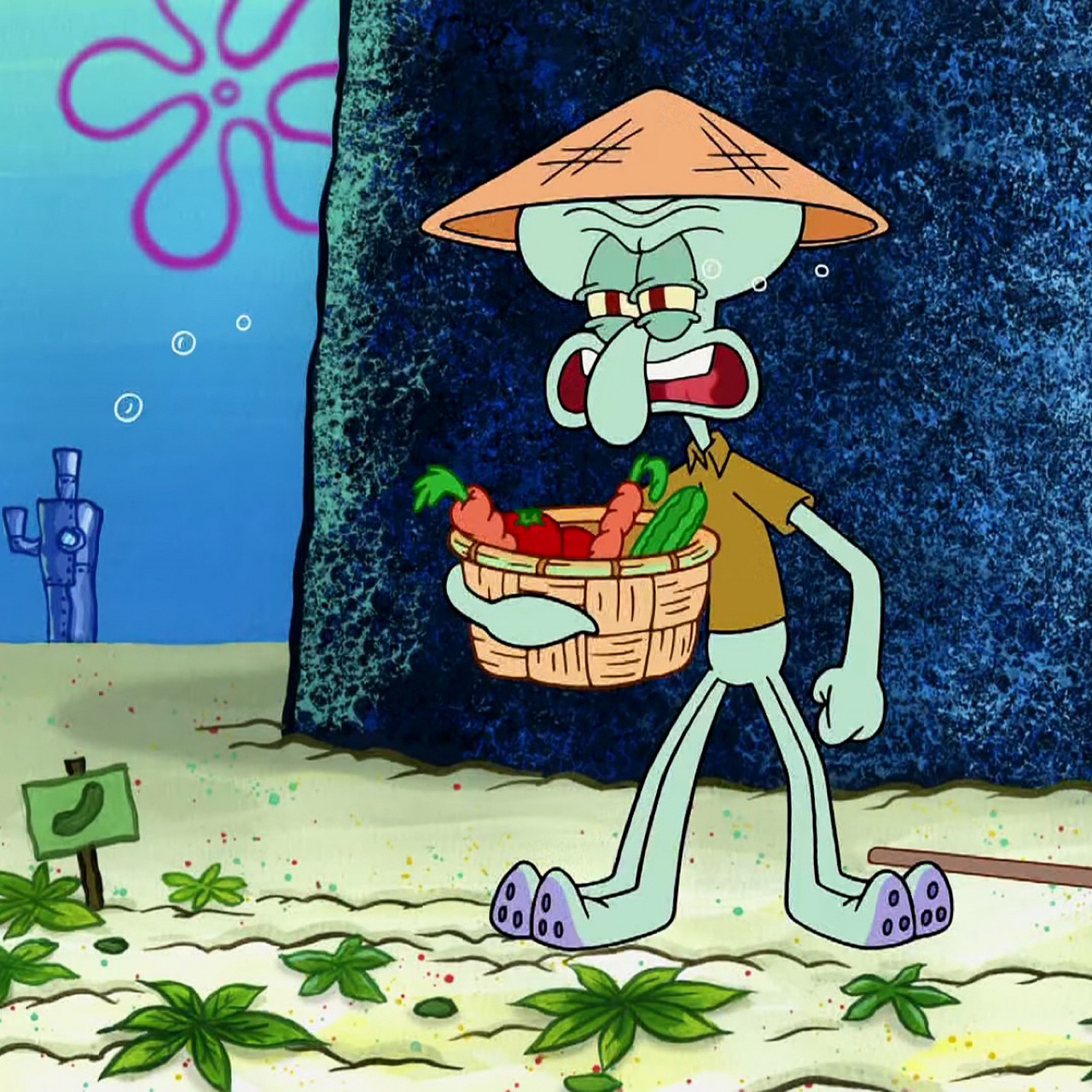 章鱼哥头像也来点  这种要死不活的样子就非常适合我 676767