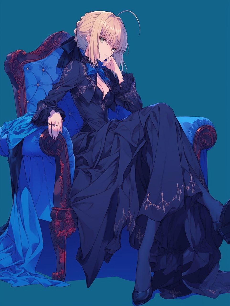 fate# saber 阿尔托莉雅 x:hodarake ​​​