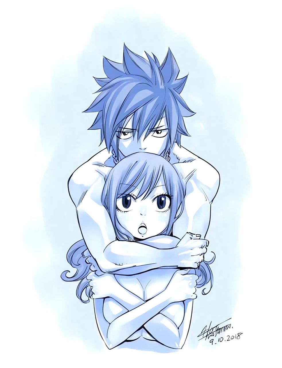 妖精的尾巴# 作者·真岛浩  9/10灰安日 岛叔亲妈无误,自己产粮发糖