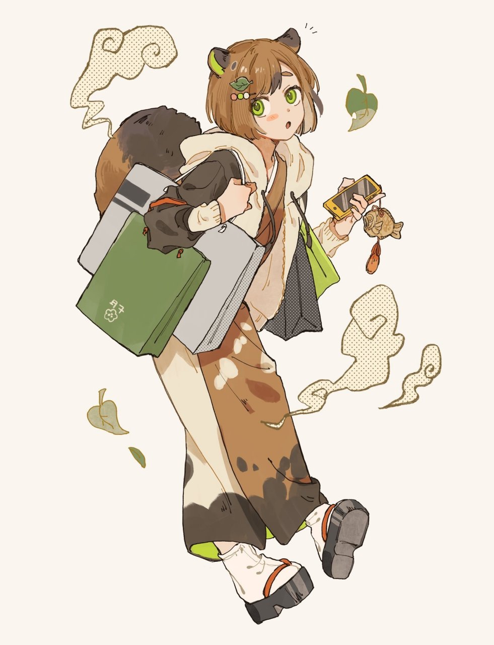 拟人化角色设定 动漫插画参考 nanataroo_7 ​​​