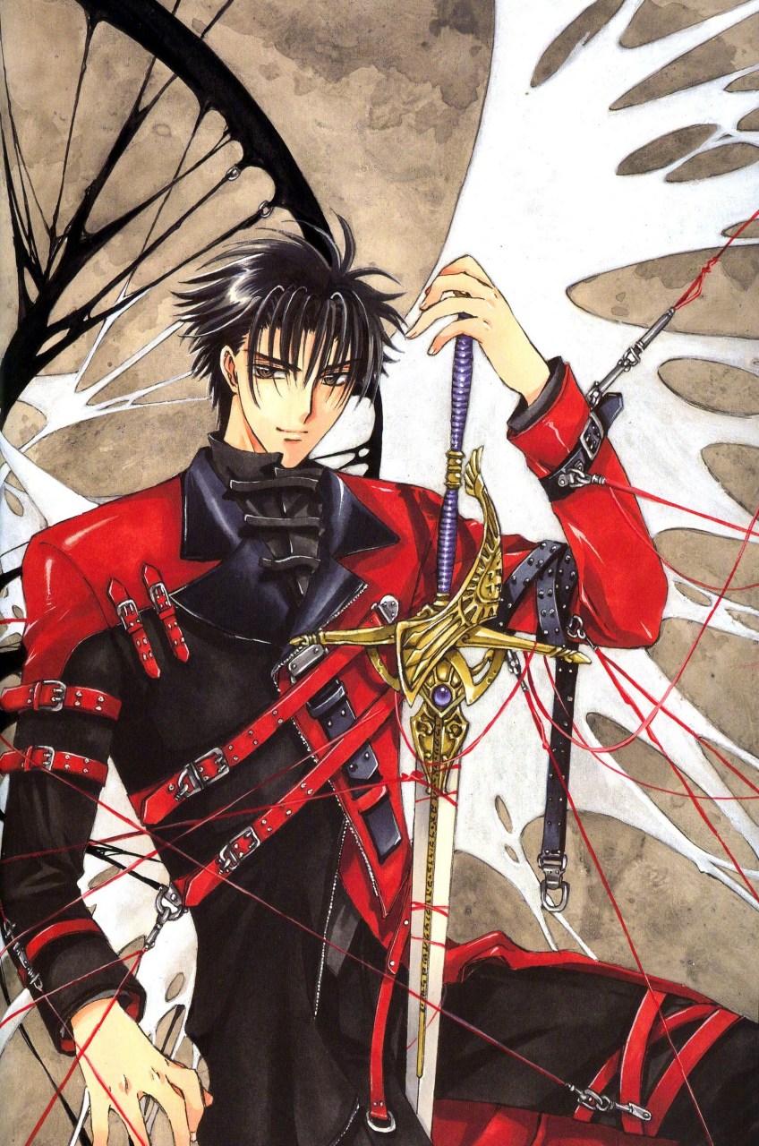 clamp##x战记# 20年前c妈这画 现在看还是神系列!二次元审美启蒙!