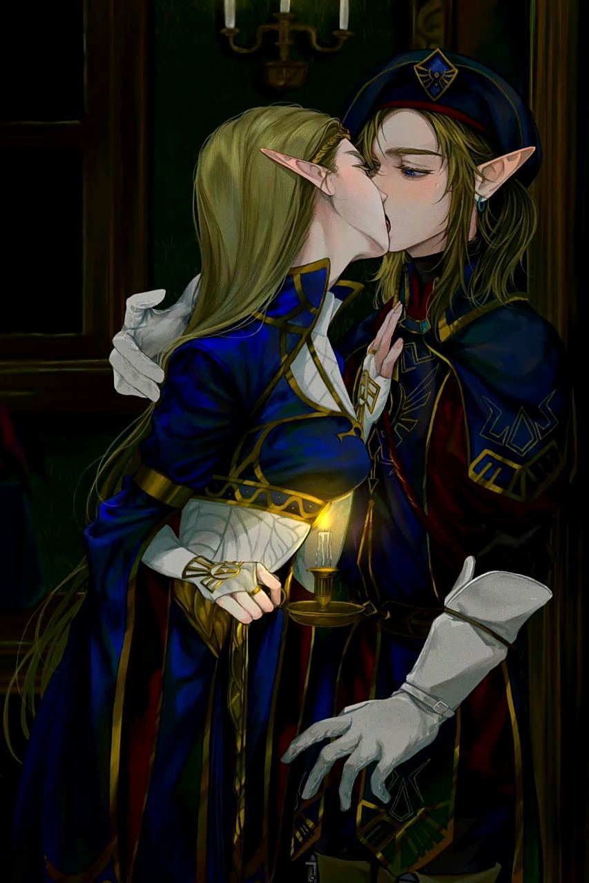 塞尔达和林克  #塞尔达传说王国之泪# (via twi jju_kkumiiii) 67