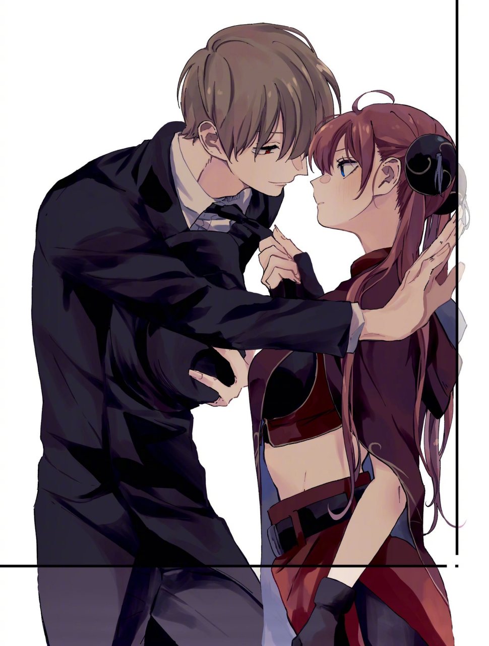 银魂#  冲田总务&神乐 冲神糖太甜了啊 676767(twi:11dingdong