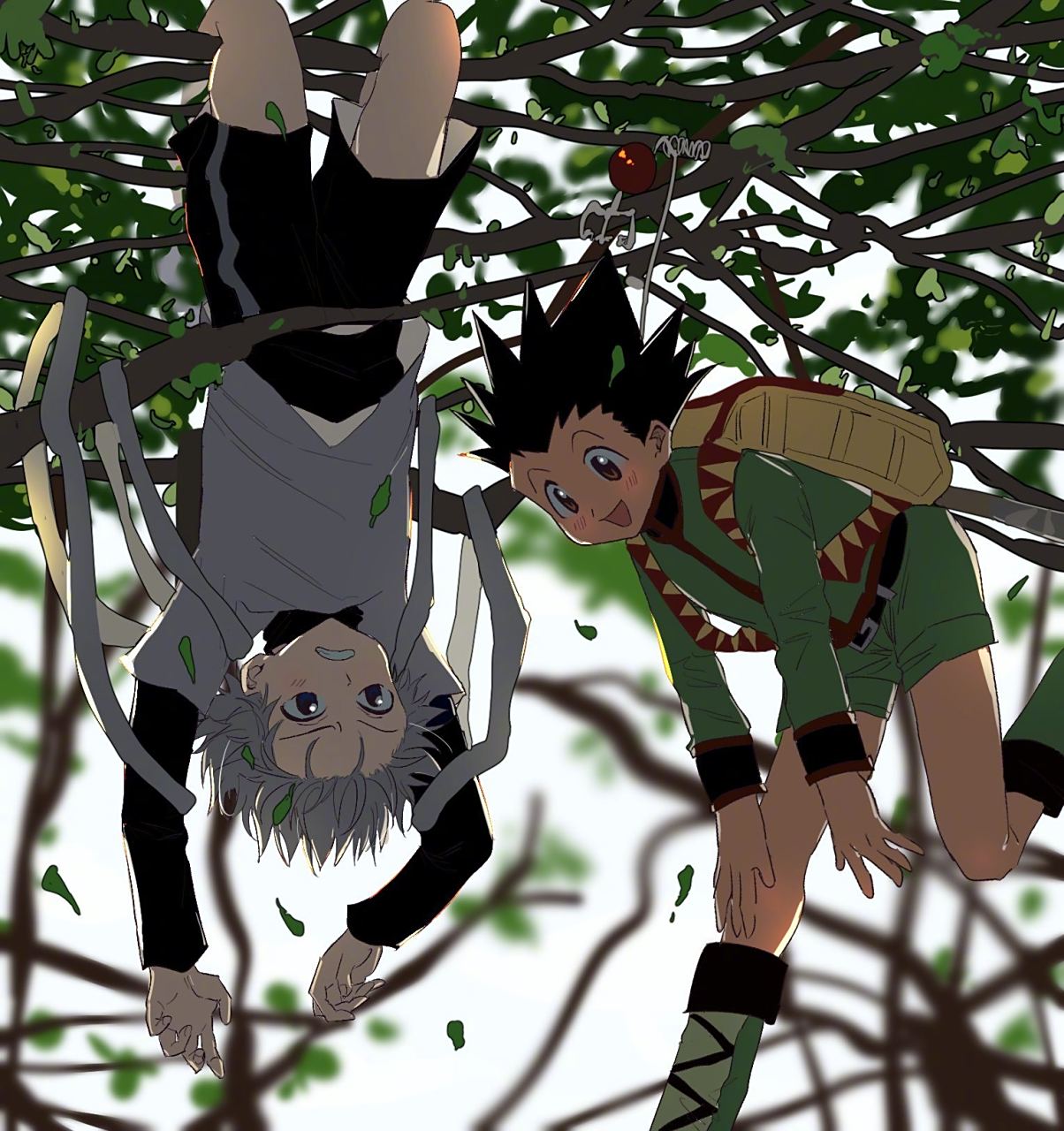 全职猎人# 奇犽小杰是最好的两小只  x:kasukasugom1  676767