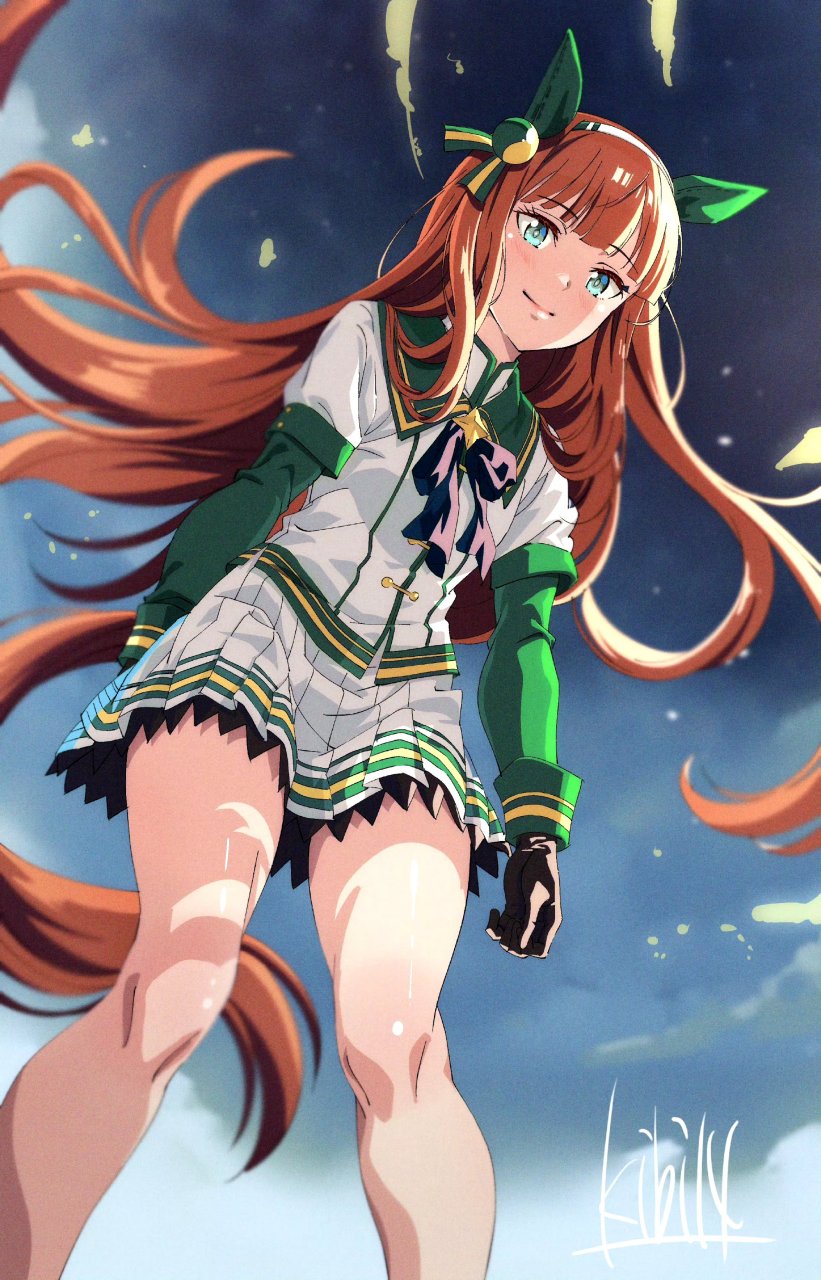 无声铃鹿#乐享周末分享吧# #赛马娘#  by 吉備団子14号 (twi:gunsou33