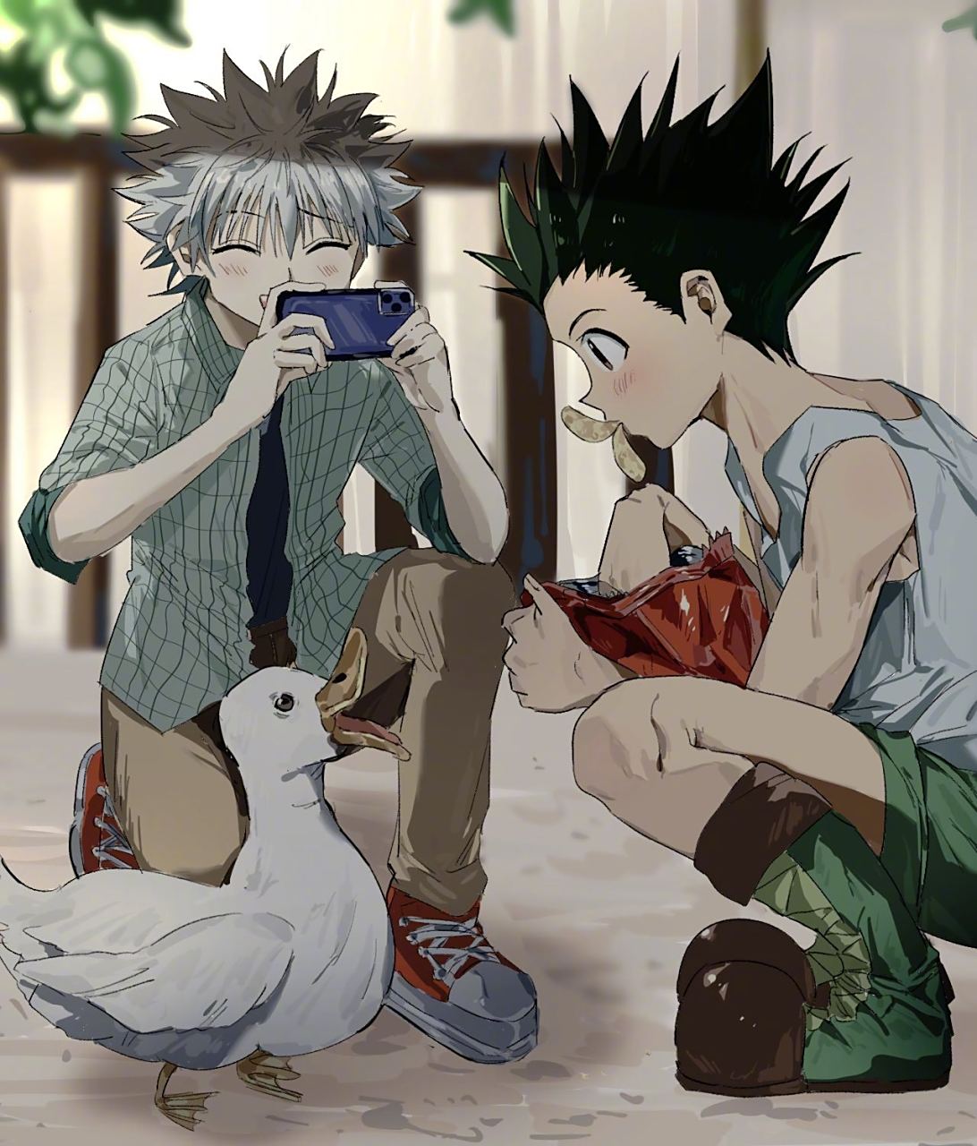 全职猎人# 奇犽小杰是最好的两小只  x:kasukasugom1  676767