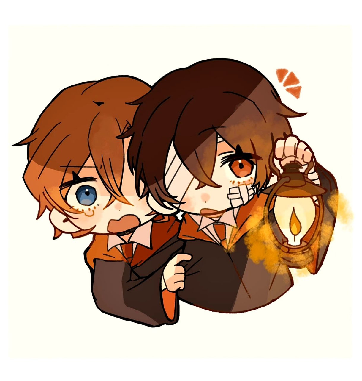 文豪野犬# 双黑in格兰芬多  【x.omlet_0602】 676767