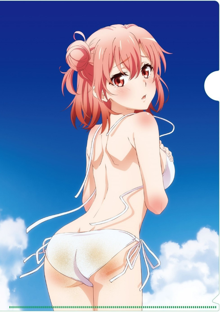 《#我的青春恋爱物语果然有问题#》官方新插图(水手服&泳装版)
