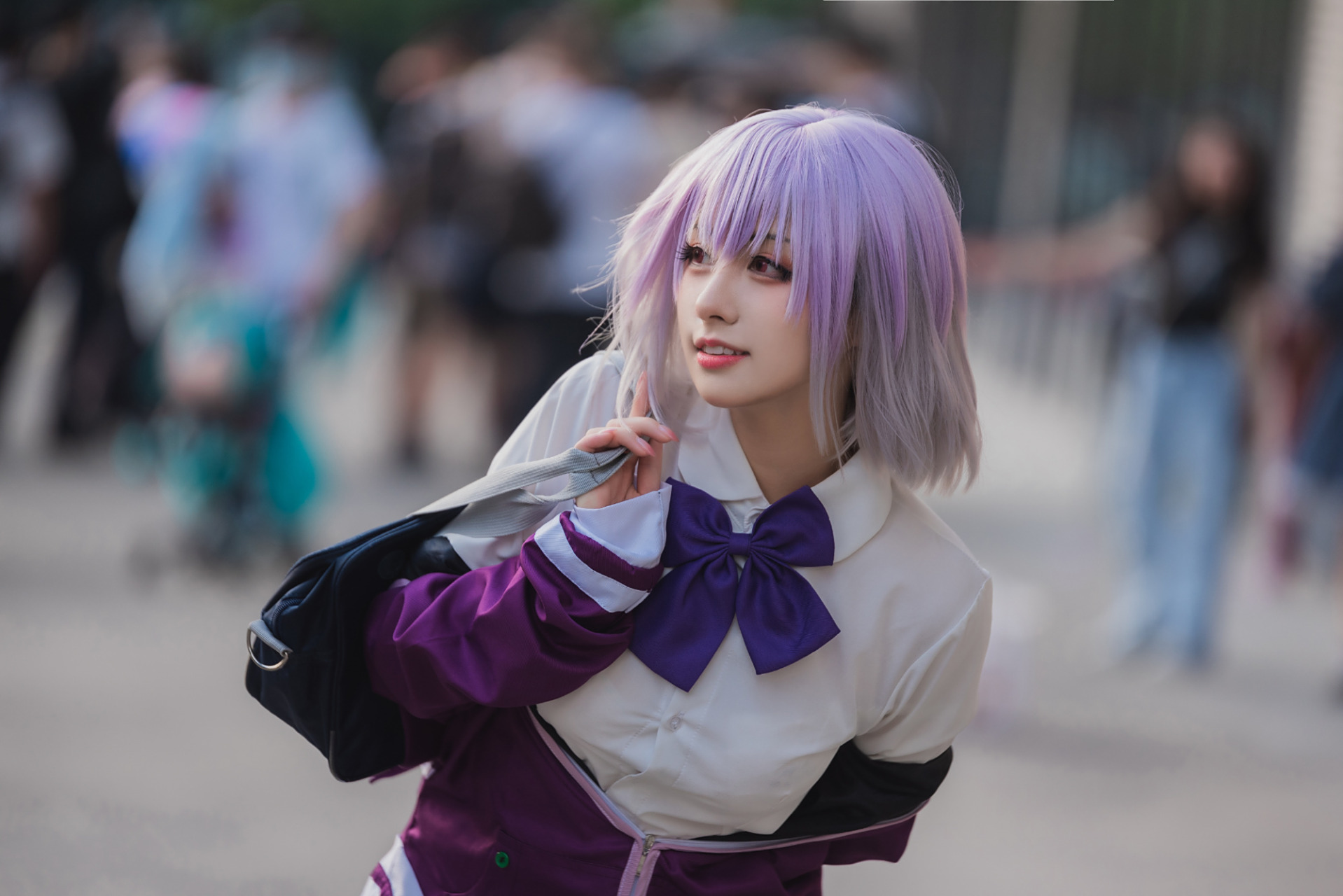 超可爱的新条茜![打call] 出镜:#cosplay# 外星嫣子_yan 676767