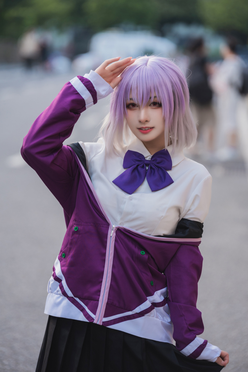 超可爱的新条茜![打call] 出镜:#cosplay# 外星嫣子_yan 676767