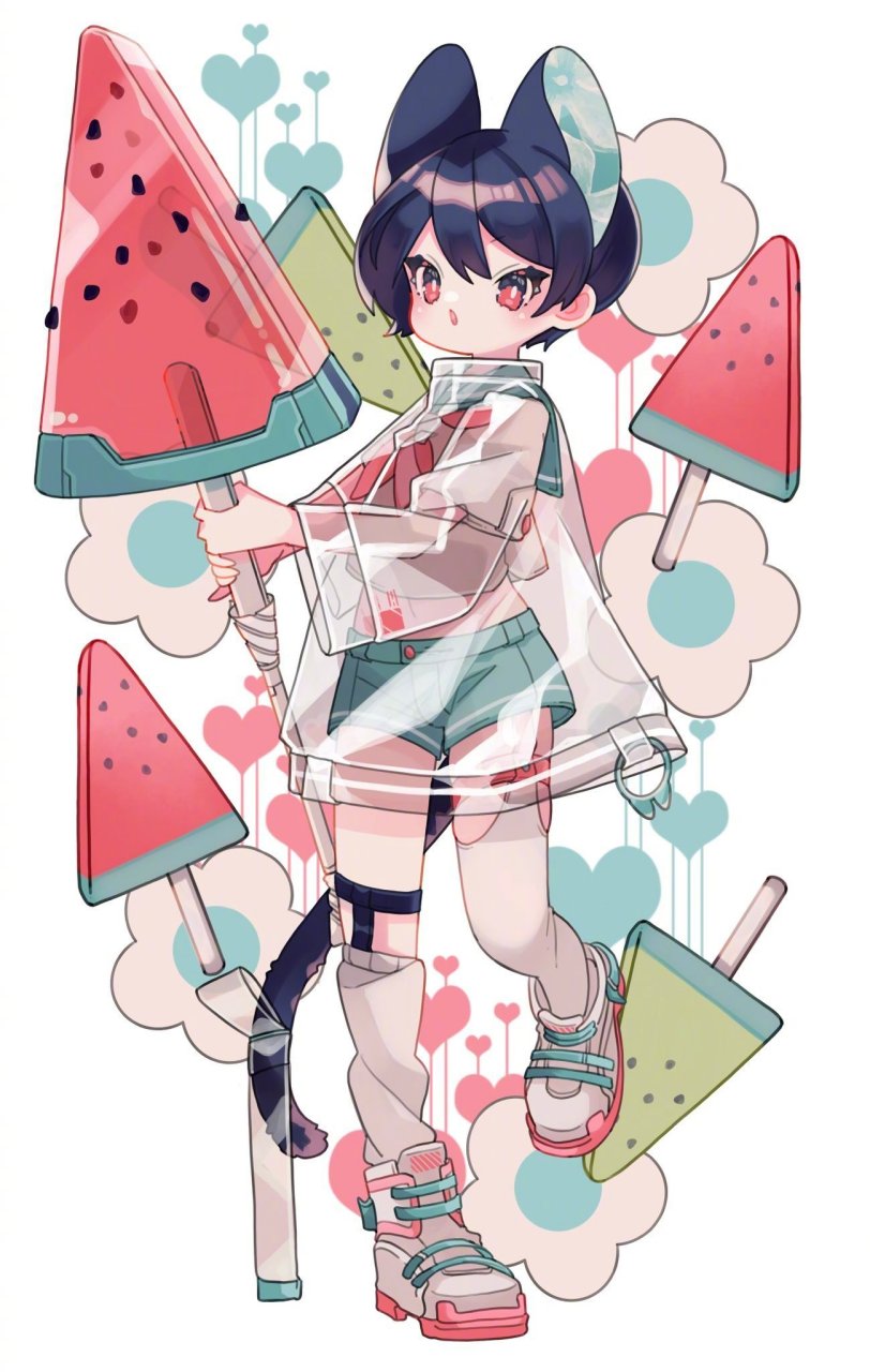 清新活泼的兽耳娘 动漫插画参考 おずれいじmr_n_a_ 676767