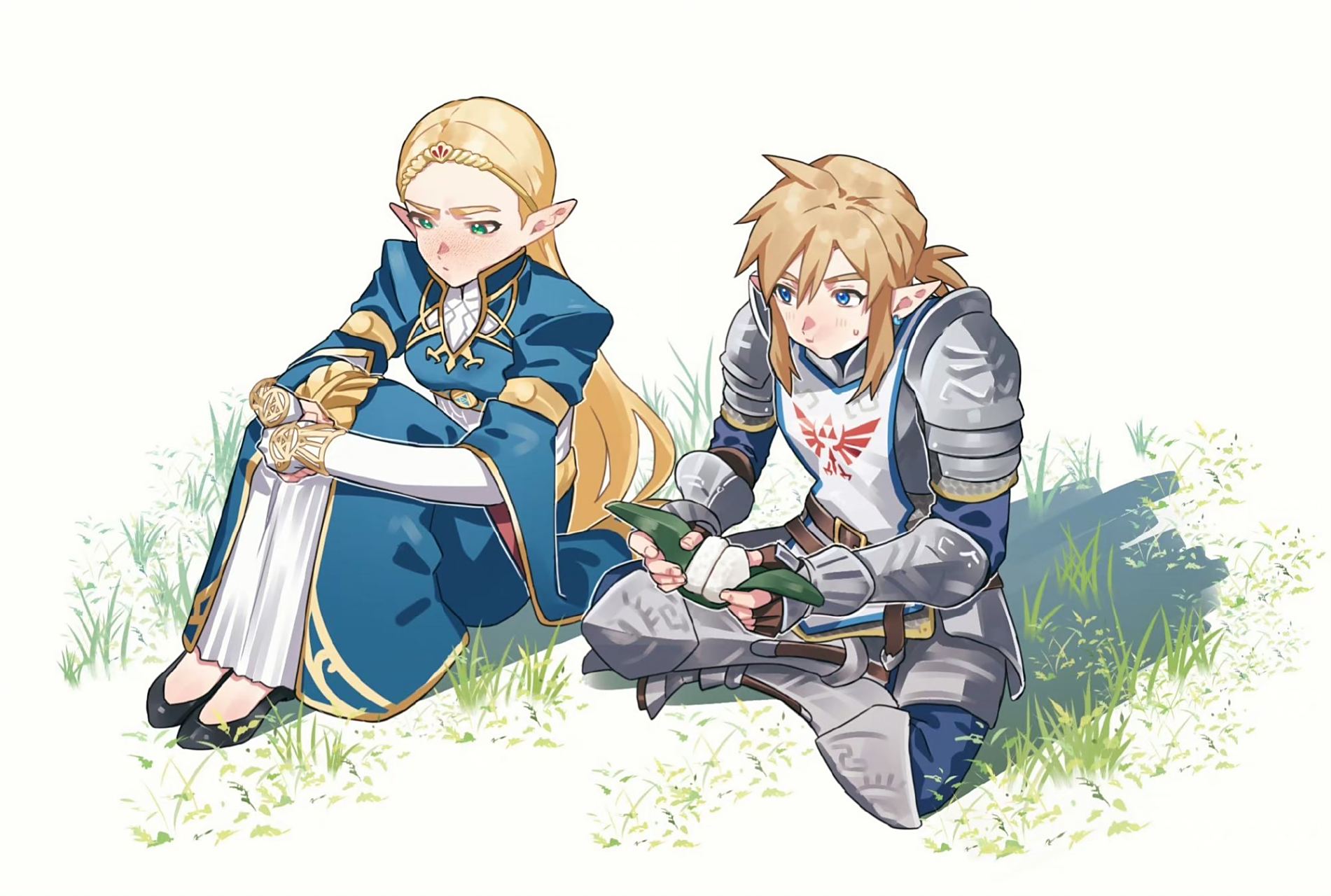 塞尔达和林克 #塞尔达传说王国之泪#  (via twi oshinomiya) 67