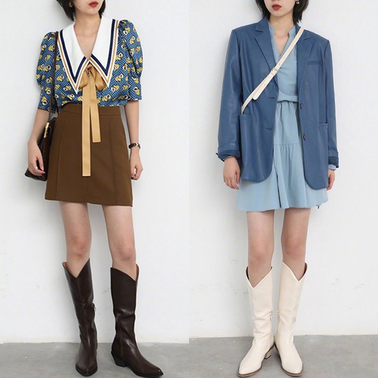 这样穿不比名媛拼单香吗# #降温也要时髦营业# 安利一组极简风法式