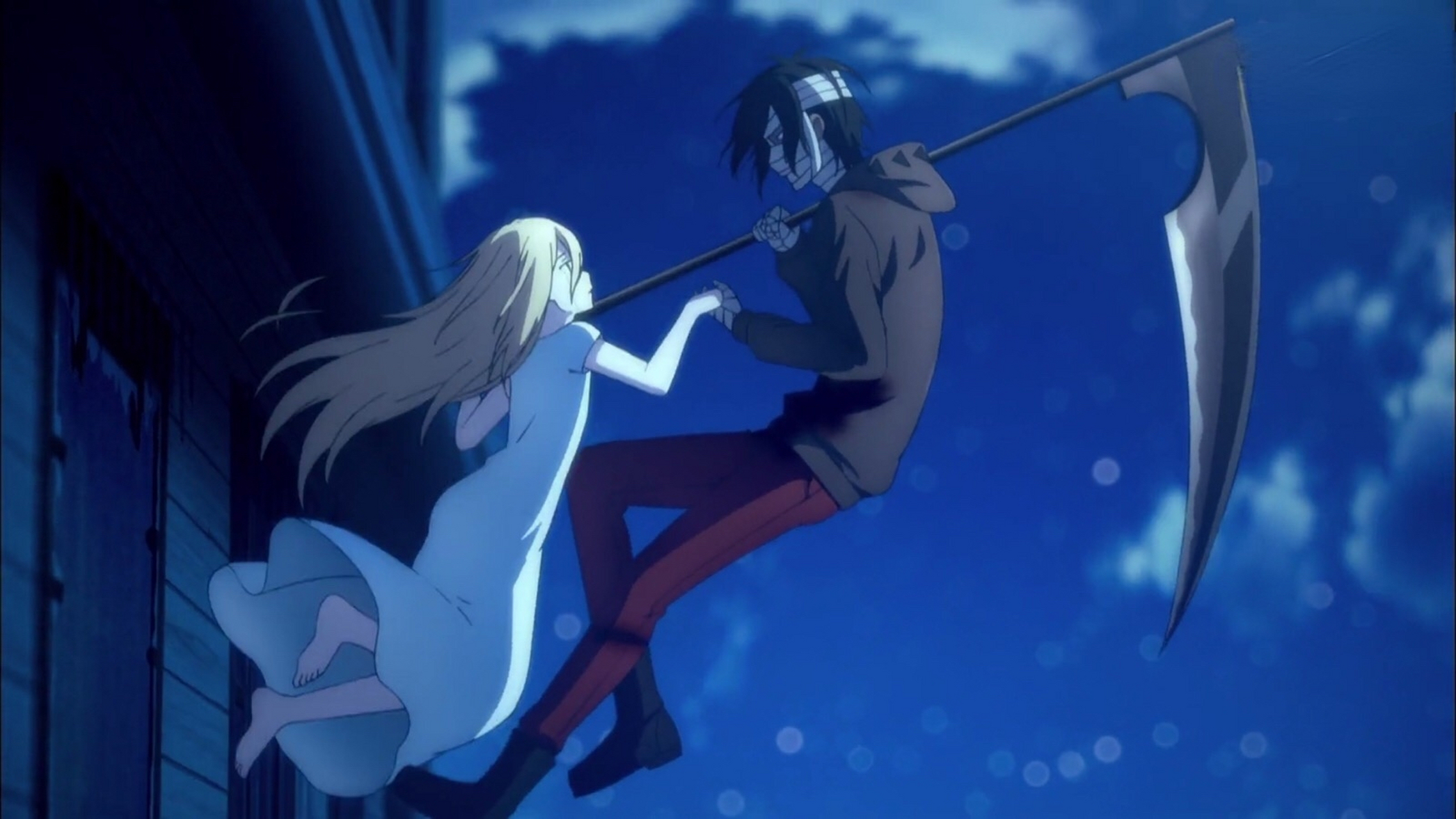 杀戮天使# 蓝月亮与红秋裤[三哈]